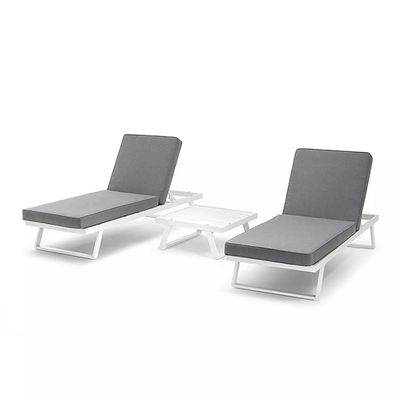 Ensemble de jardin AJUNION Armature en aluminium Meubles d'extérieur Ensemble de salon Sofa sectionnel modulaire