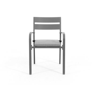 AJUNION X Forme ensemble de salle à manger extérieure pour le restaurant 76 &quot;D x 36&quot;W x 30'H Taille de table
