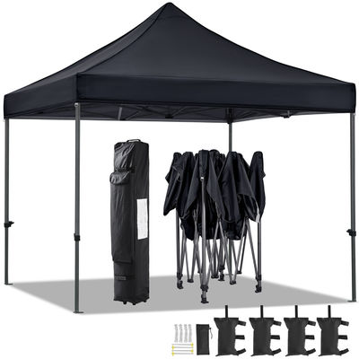 Tente de gazebo extérieure avec parapluie D300 x W300 x H341cm