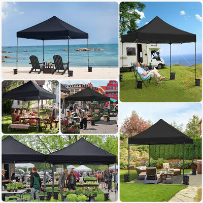 Tente de gazebo extérieure avec parapluie D300 x W300 x H341cm
