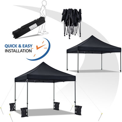 Tente de gazebo extérieure avec parapluie D300 x W300 x H341cm