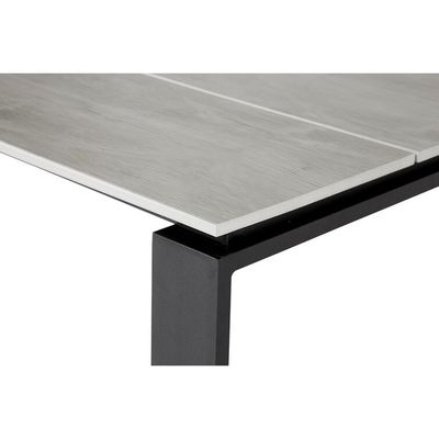 Ensemble de jardin spécifique AJUNION 6 Table à manger avec siège pour manger et se détendre en plein air
