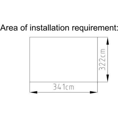 120 kg Capacité Plaque d'acier de couleur Galvanisé bâtiment de jardin en acier