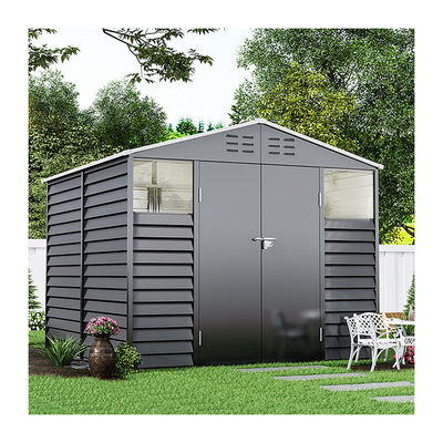 43kg AJUNION Maison de jardin en métal Entrepôt bâtiment hangar Solution étanche et durable