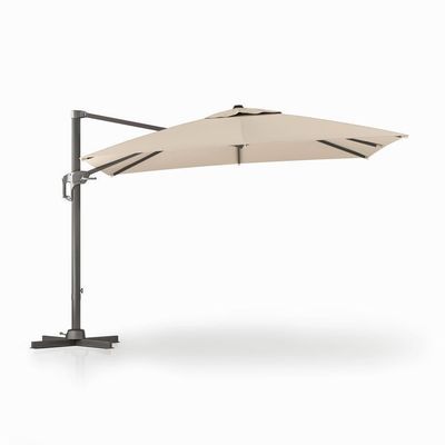 Parapluie à levier de niveau 1 de style de design moderne pour l'ombre et la protection solaire du jardin