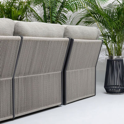 Meubles de patio de luxe moderne canapé de jardin pour jardin de villa style moderne