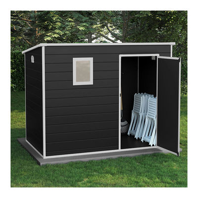 Organisez efficacement vos outils de jardinage avec la maison de jardin verrouillable W236xD130xH194cm