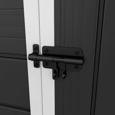 Organisez efficacement vos outils de jardinage avec la maison de jardin verrouillable W236xD130xH194cm