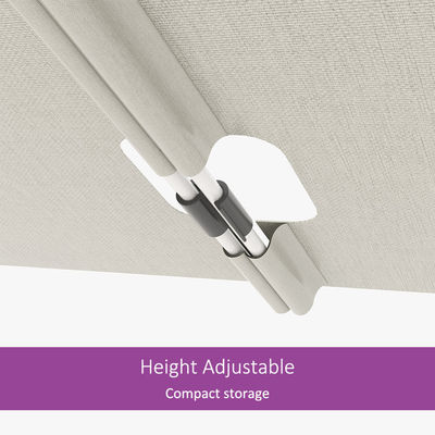 Moderne Design Rectangle Balcon Ombrelle de soleil avec un auvent étanche par AJUNION