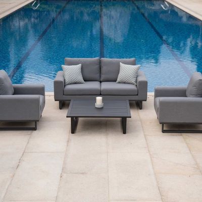 Élevez votre jardin avec AJUNION Tous les temps Tissu Meubles d'extérieur Canapé Salon