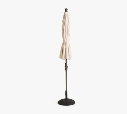 Cadre d'aluminium Tilt ombre solaire pour le jardin du restaurant AJUNION parapluie de patio rond de 9 pieds