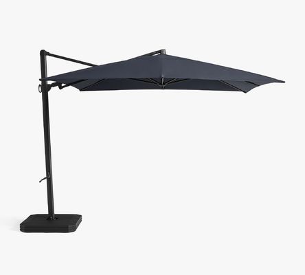 Parapluie extérieure imperméable à l'eau AJUNION Parapluie à soubassement en aluminium de grande taille