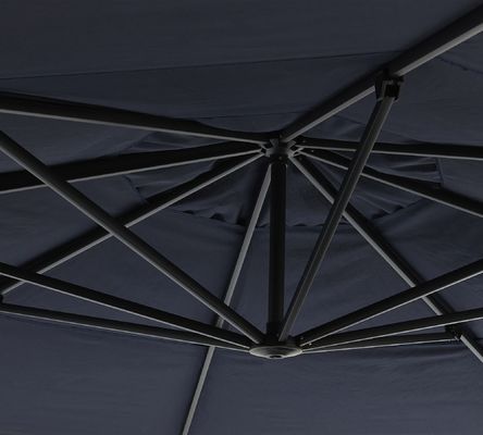 Parapluie extérieure imperméable à l'eau AJUNION Parapluie à soubassement en aluminium de grande taille