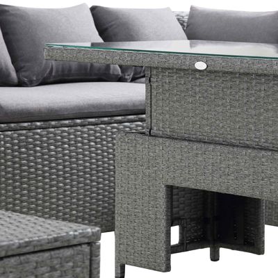 Couchette rectangulaire avec table élévatrice AJUNION