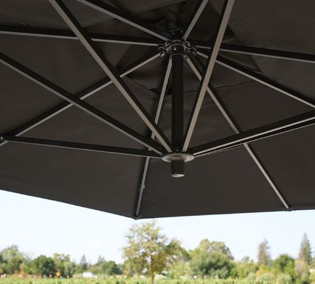 Parapluie en aluminium étanche à l'eau Parapluie pour jardin