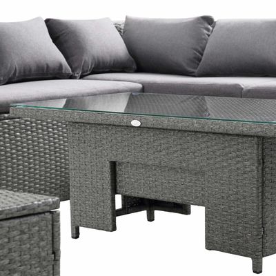 Couchette rectangulaire avec table élévatrice AJUNION