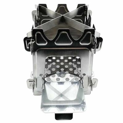 20*15*21 cm ou OEM Fours en acier inoxydable Mini Poêle à camping pliable pour pique-nique
