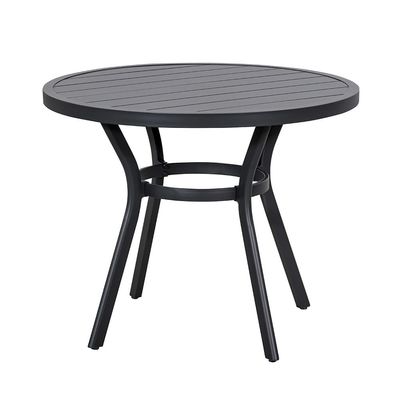 Table à manger ronde et chaise de taille L 52 x W45 x H83cm