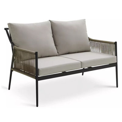 Transformez votre patio avec AJUNION ensemble de meubles en métal fauteuil taille W64 x D78 x H79cm