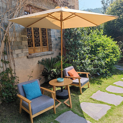 Parapluie en bois pour jardin extérieur