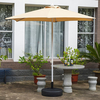 Camping rond en aluminium centre pôle parapluie pour restaurant extérieur café hôtel jardin de plage