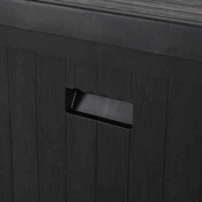 Boîte de rangement extérieure résistante aux intempéries pour une charge de jardin > 10 kg, largeur 56 x longueur 125 x hauteur 61,5 cm