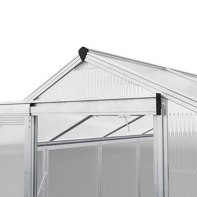 Serres de jardin par AJUNION Structure de cadre en aluminium polycarbonate facilement assemblé