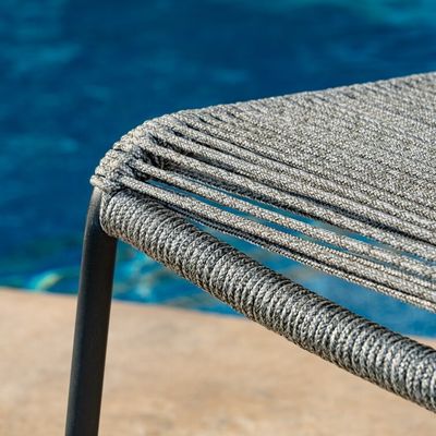 Ensemble de jardin de design minimaliste 2 sièges mobilier extérieur salon pour jardin de piscine