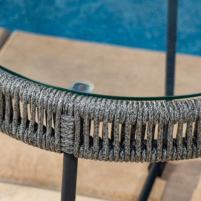Ensemble de jardin de design minimaliste 2 sièges mobilier extérieur salon pour jardin de piscine