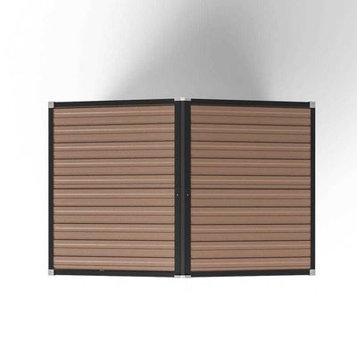 6.6ft Durable Metal Garden Shed maison de stockage de stockage pour outils solution de stockage extérieur