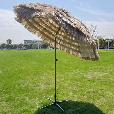 Jardin en plein air, plage patio, paille romaine, parapluie en aluminium
