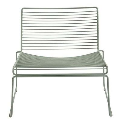 Chaise de jardin à cadre en acier Design coloré et minimaliste pour l'extérieur intérieur par AJUNION