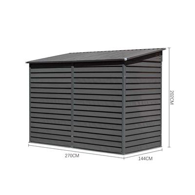 Garde-bicycle AJUNION 9ft robuste de l' acier de stockage de la moto avec serrure