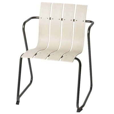 Détendez-vous avec style avec AJUNION Steel Outdoor Dining Set Chaise de patio Chaise de jardin