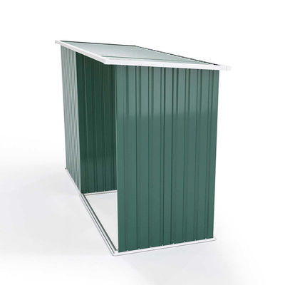 AJUNION Entrepôt de bois de chauffage extérieur avec acier verrouillable Protégez vos outils de jardinage
