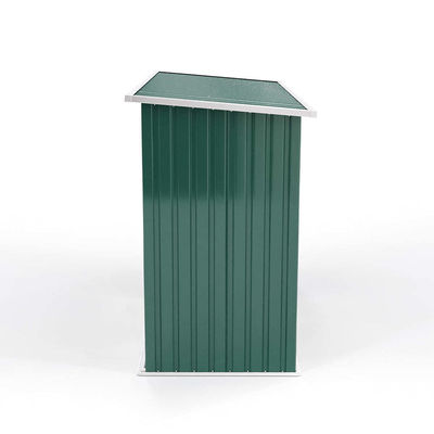 AJUNION Entrepôt de bois de chauffage extérieur avec acier verrouillable Protégez vos outils de jardinage