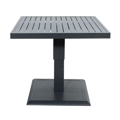 Table à manger extérieure réglable en hauteur avec fauteuil AJUNION