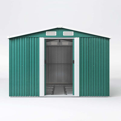 Convient et pratique AJUNION 6x8ft bâtiment de jardin Shed pour le stockage de Countyard