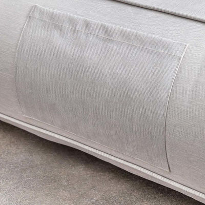 Couchette de piscine extérieure avec lit d'eau sac de haricots canapé lit air 160cm L x 90cm W Durable