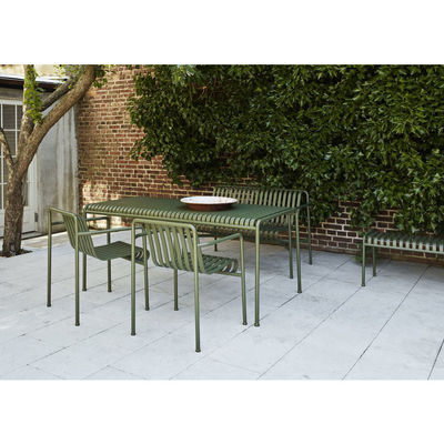 Transformez votre espace extérieur avec AJUNION fauteuil en acier minimaliste W63 x D66 x H80cm