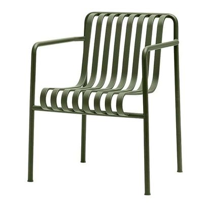 Transformez votre espace extérieur avec AJUNION fauteuil en acier minimaliste W63 x D66 x H80cm