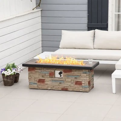 Tableau de jardinage en plein air avec faux rebord