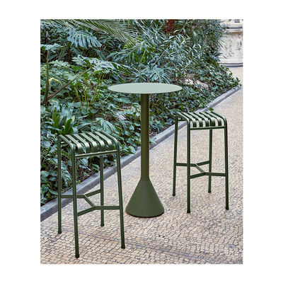 Ensemble de meubles d'extérieur pour bar AJUNION Table et chaise de bar de style minimaliste pour cour