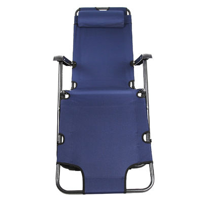Chaise de plage portable et pliable pour piscine de camping de jardin de patio