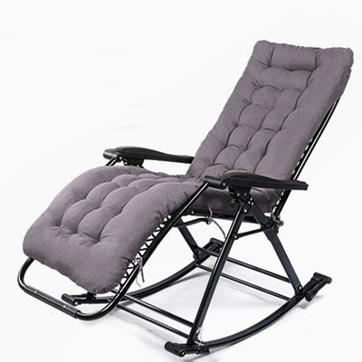 Logo personnalisé Chaise de salon en sol jardin camping porteuse pliable