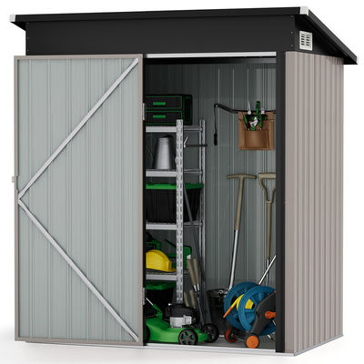 Petit jardin de métal de l' acier de stockage de la maison de jardin extérieur portable étanche à l' eau de vélo