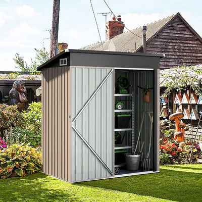 Petit jardin de métal de l' acier de stockage de la maison de jardin extérieur portable étanche à l' eau de vélo