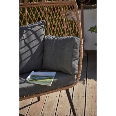 15 kg de chaise en métal AJUNION pour accrocher et se détendre dans votre espace de vie extérieur