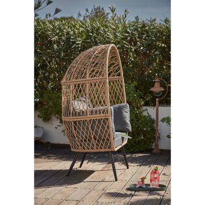 15 kg de chaise en métal AJUNION pour accrocher et se détendre dans votre espace de vie extérieur