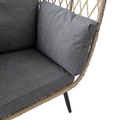 15 kg de chaise en métal AJUNION pour accrocher et se détendre dans votre espace de vie extérieur